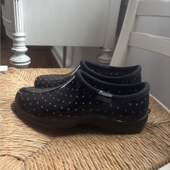 Sloggers garden, rain shoes, chicken feeding, polka dot size 7 - Picture 2 of 6